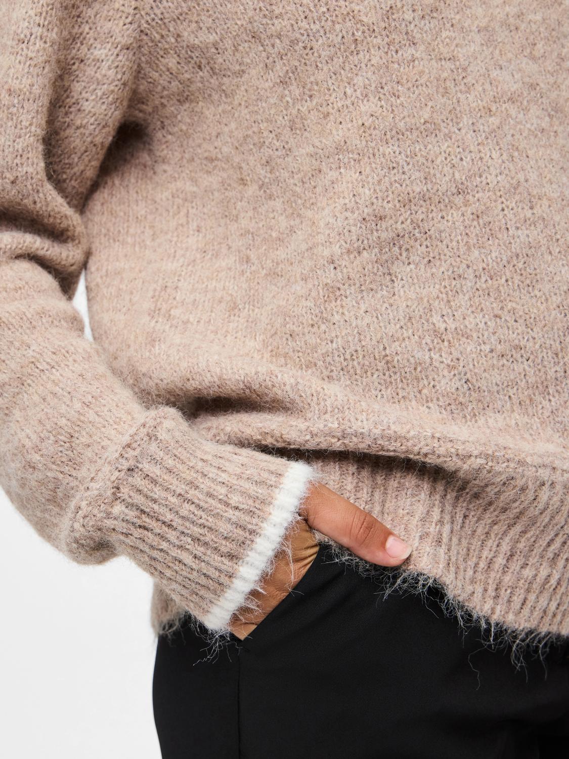 PCIVY Pullover - Greige - VERO MODA & VILA Bergvik